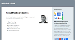 Desktop Screenshot of mdesaulles.net